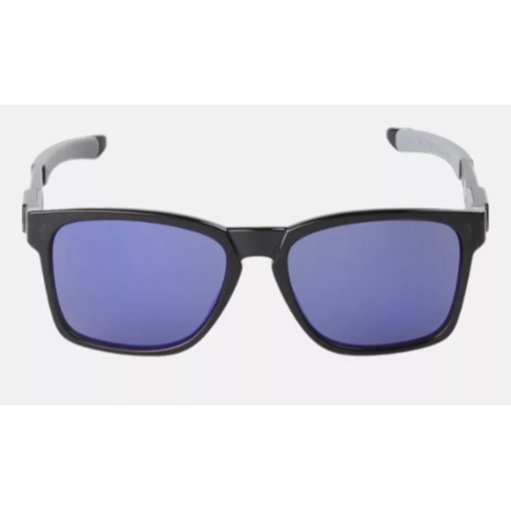 New Oakley Catalyst Sunglasses Black w/Red Iridium - Picture 2 of 6